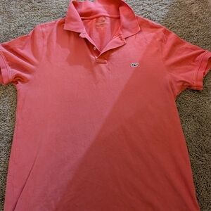 Vineyard Vines Coral Casual Button Down Shirt